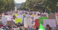30,000 rally peacefully in Austin as "No Kings" protests sweep U.S.