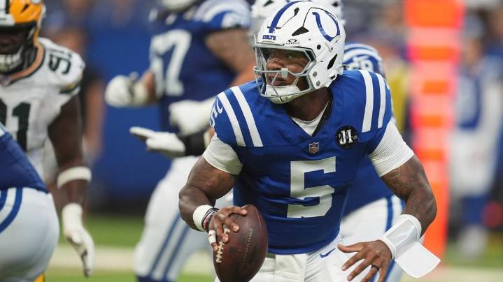 Colts QB Anthony Richardson ruled inactive for game against Cardinals