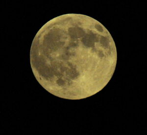The Full Harvest Supermoon