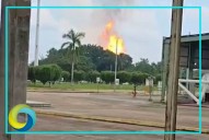 Reportan estallido en complejo de Gas Cactus en Reforma
