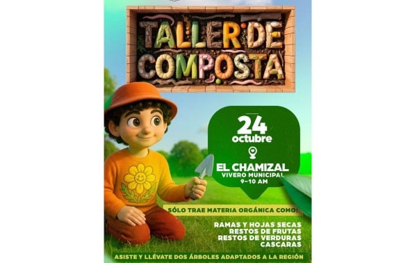 Invitan a cursos gratis de composta