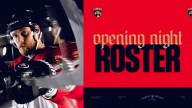 Florida Panthers Announce 2025-26 Opening Night Roster
