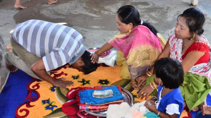 Manipur People Celebrates Ningol Chakouba Festival