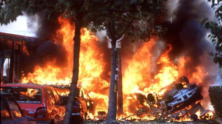 Rueda de reconocimiento fotográfico de la hija del juez Querol para identificar a la etarra que vigiló a su padre