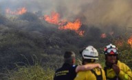 Alerta máxima de incendios en Córdoba: sigue activo el foco en Quebrada del Condorito