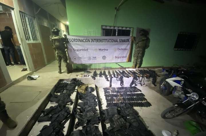 Semar detiene a nueve personas y asegura material ilícito en el municipio de Elota, Sinaloa