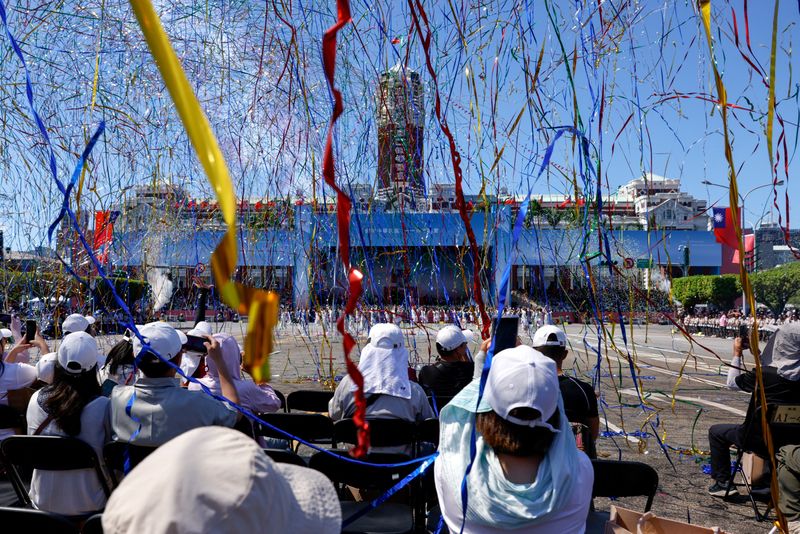 Taiwan president unveils 'T-Dome' air defence system to counter China threat