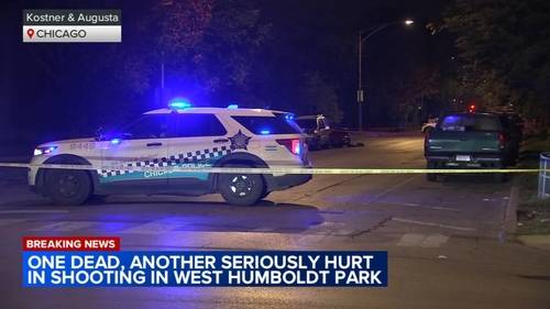 Man killed, another critically hurt in West Humboldt Park, Chicago shooting today, car crash on Augusta Boulevard: police