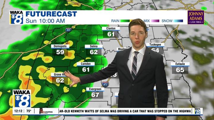 Sunshine Friday, clouds increase Saturday, showers likely Sunday