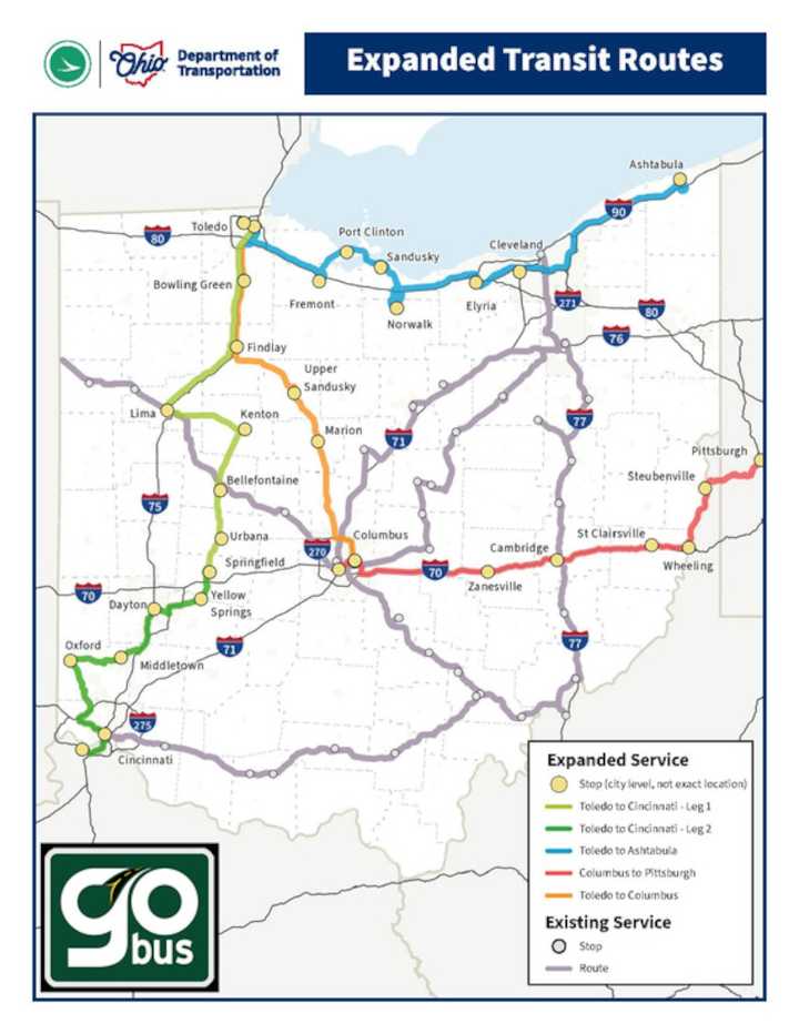More bus options being added across northern Ohio and beyond with GoBus expansion