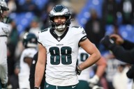 Eagles tight end Dallas Goedert weighs in on controversial no-call vs. Broncos