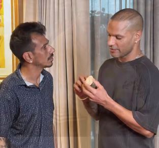 ‘Teri bhi shadi kara denge’: Shikhar Dhawan jokes with Yuzvendra Chahal