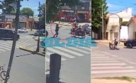 La combi de la emboscada, armas en mano y motos de Hells Angels: la secuencia completa del enfrentamiento con tiros