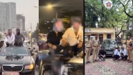 Mumbai: 4 Men Perform Dangerous Stunt While Sitting On Roof Of Moving Car In Andheri; Arrested After VIDEO Viral
