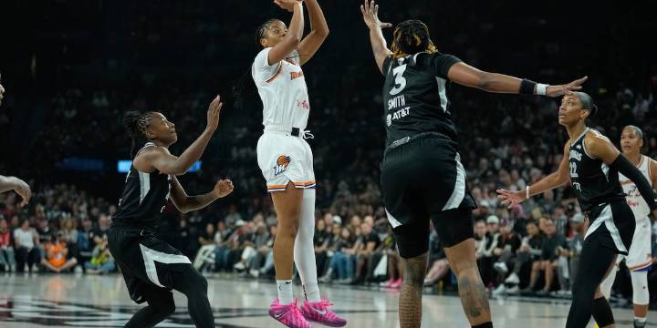 Aces take commanding 2-0 series lead after defeating Mercury