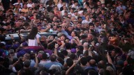 En Paraná, Milei arengó desde una camioneta y reconoció: "Tengo en claro que estamos en un momento difícil"