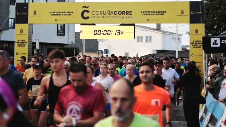 Las imágenes de la Carrera Popular del Ventorrillo, del circuito Coruña Corre