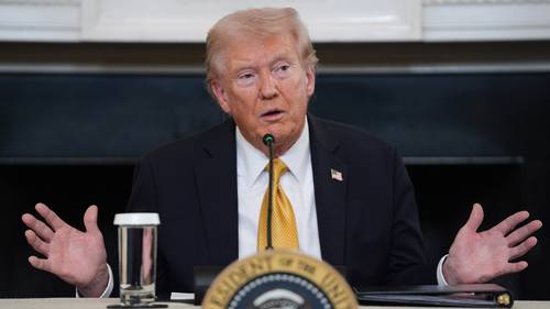 President Donald Trump says he's terminating all trade negotiations with Canada over anti