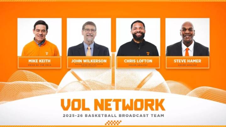 Vol Network announces men’s basketball crew for 2025-26 season featuring former star players, iconic Vols voices