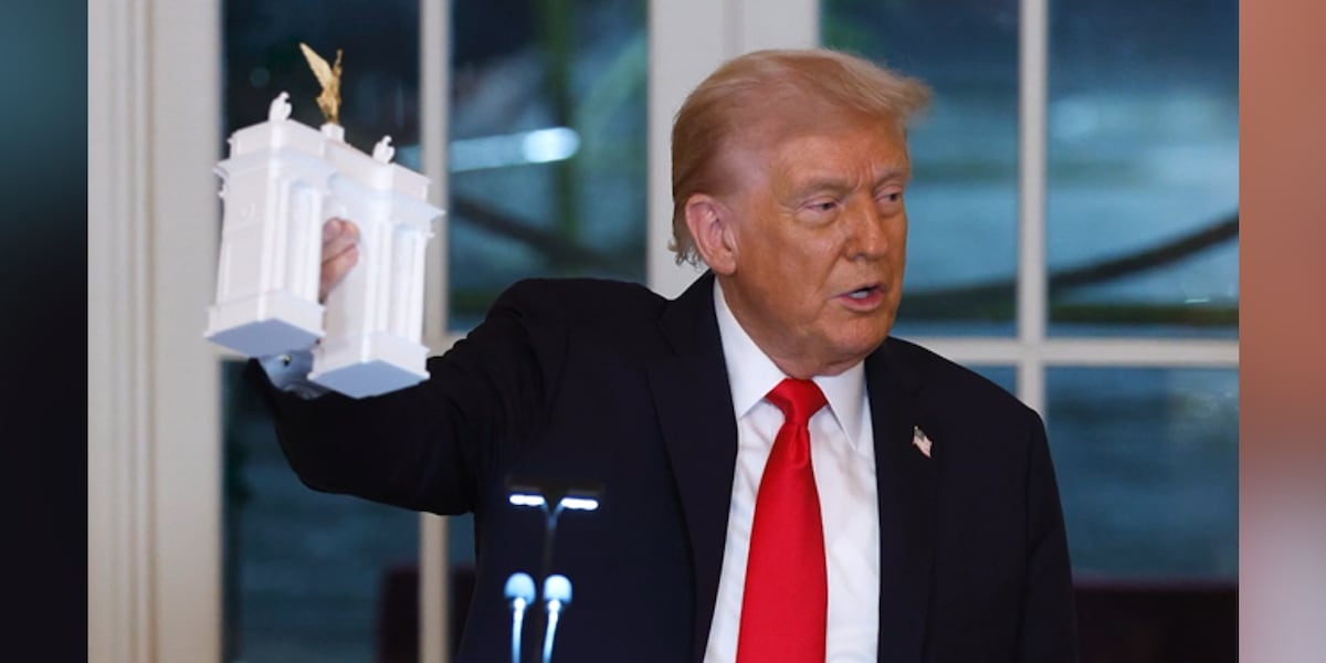 President Trump unveils ‘Independence Arch’ monument plans for US 250th birthday