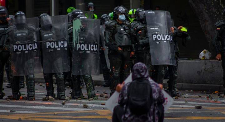 Caos en Bogotá: Balance de las manifestaciones en la Universidad Nacional en plena hora pico