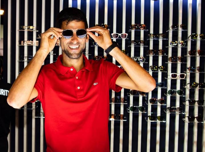 Why Is Novak Djokovic Wearing Black Glasses During Shanghai Masters Training? Here’s What You Need To Know Novak Djokovic was spotted ahead of the Shanghai Masters tourney with some stylish black glas