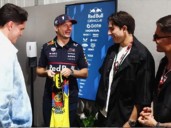 Verstappen luce la playera del América