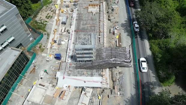 Fines issued after worker falls to ground at University of Victoria construction project