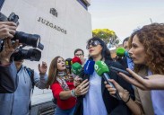 Juana Rivas pide que «acabe este circo» tras declarar por sustracción: «No me voy a rendir por mi hijo»