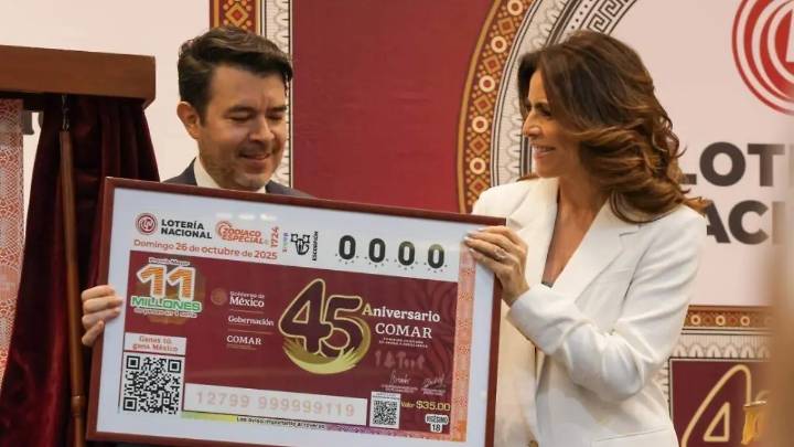 Lotería Nacional realizará sorteo especial para celebrar los 45 años de la COMAR