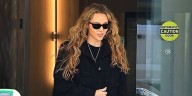 Miley Cyrus Looks Effortlessly Cool in Jeans & a Black Tee During Beverly Hills Outing | Miley Cyrus 