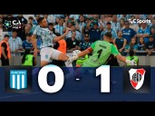 River vs. Racing (1-0): video, resumen y gol por la Copa Argentina 2025