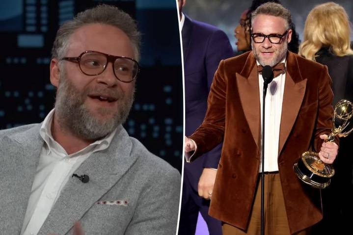 Here's why Seth Rogen is afraid he's 'blacklisted' from presenting at the Emmys again