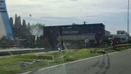 Un camión perdió el control en la Panamericana y aplastó a un auto: cinco muertos
