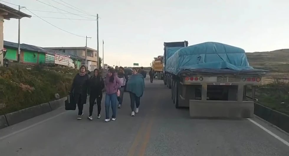 Ronderos bloquean vías en Cajamarca durante paro regional para exigir obras y frenar minería ilegal