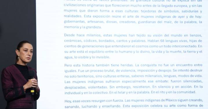 Sheinbaum celebra “primer paso” de España en reconocer agravios por La Conquista