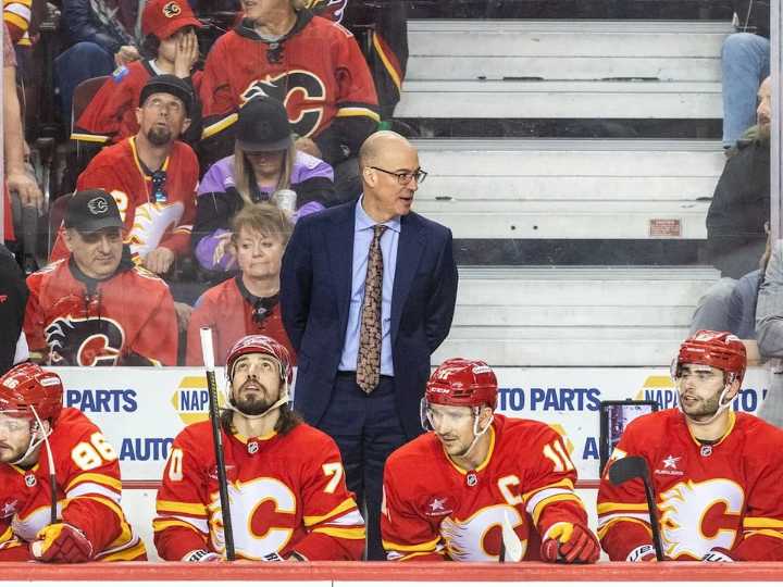 Flames extend head coach Ryan Huska