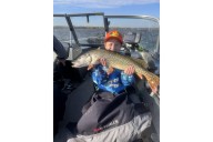 Trophy Room: 8 year old hauls in huge northern