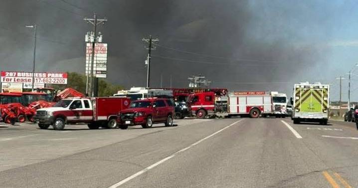 Two people die after fireball plane crashes off Fort Worth highway in Texas