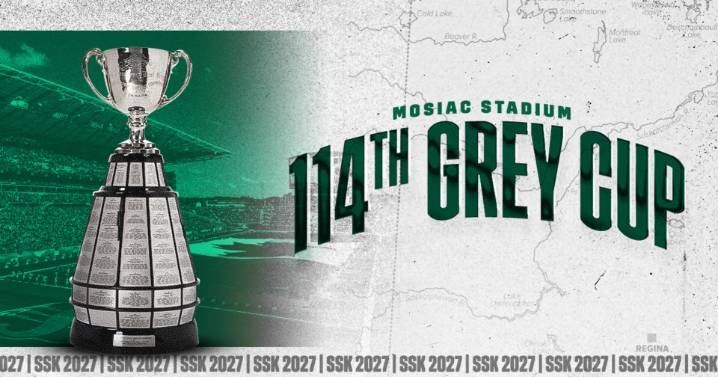 114th Grey Cup will shimmer with Rider green: Saskatchewan awarded 2027 CFL championship game