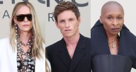 Charlize Theron, Eddie Redmayne, & Cynthia Erivo Step Out for Givenchy Show During Paris Fashion Week | Charlize Theron, Cynthia Erivo, Eddie Redmayne, Gwendoline Christie, Hannah Bagshawe, Jenna Orte