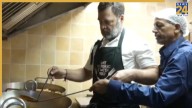 Rahul Gandhi Makes Imarti and Besan Ladoos at Delhi’s 235-Year-Old Sweet Shop; Owner Says, ‘Get Married Soon, Want Wedding Order’