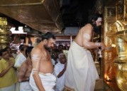 New controversy surfaces over gold plating of Sabarimala yoga danda, rudraksha mala