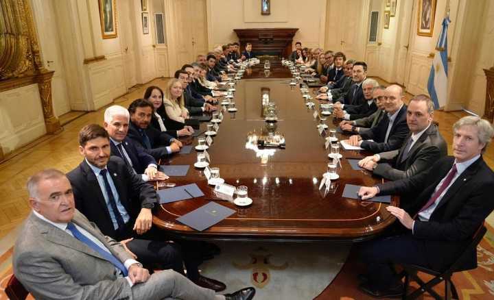 Ziliotto habló tras la reunión con Milei: “No vine a firmar ningún cheque en blanco”