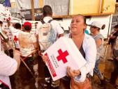 Cruz Roja llama a población a solidarizarse con damnificados por inundaciones
