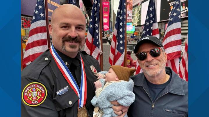 Fern Creek firefighter receives national recognition for saving child's life while off