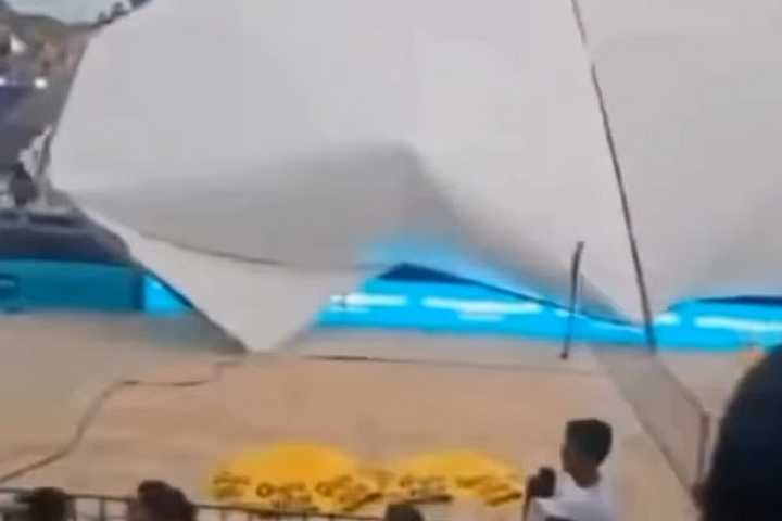 Nine Injured After Tennis Stadium’s Roof Collapses Mid-Event Due to Chaotic Conditions Tragedy strikes Sand Series Ribeirao Preto as roof tumbles over audience during the match in Sao Paulo, injuring 