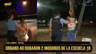 Barrio Urbano 40: Ladrones robaron inodoros del Colegio N°18