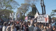 Trabajadores del Garrahan marcharon a la Quinta de Olivos