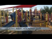 Stray bullet from Marana shooting range strikes monkey bars at local park